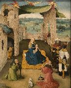 Hieronymus Bosch The Adoration of the Magi oil on canvas